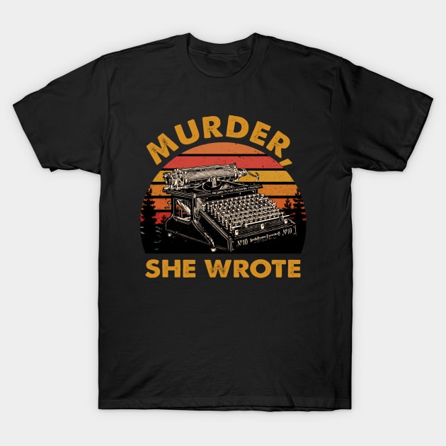 Murder She Wrote T-Shirt by PopcornShow